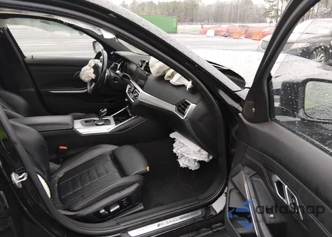 2021 BMW M340I from USA, damaged, VIN WBA5U7C09MFK53834